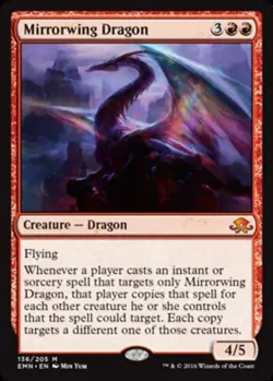 Near Mint x 1 Mirrorwing Dragon - Foil Eldritch Moon - Image 1