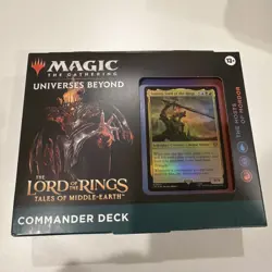 Magic The Gathering TCG The Lord of the Rings Commander Deck The Hosts of Mordor - Image 1
