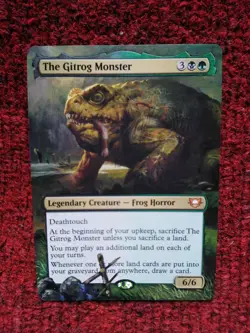 The Gitrog Monster 117 MTG Edge of Eternities Commander Hand Painted Altered Art - Image 2