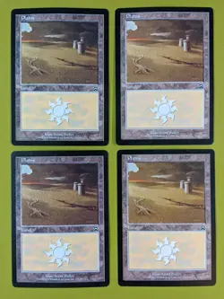 Plains (332) x4 Mercadian Masques 4x Playset Magic the Gathering MTG - Image 1