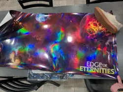 MAGIC THE GATHERING EDGE OF ETERNITIES FOIL landscape poster. - Image 1