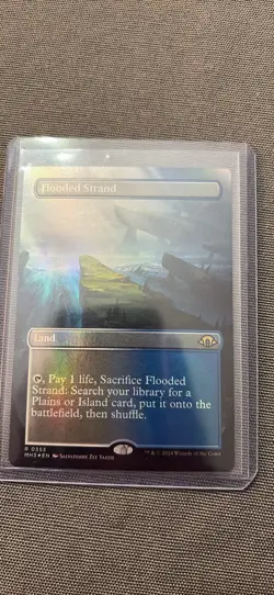 Flooded Strand (Borderless) Modern Horizons 3 Foil - Image 1