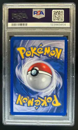 2000 Pokemon Team Rocket Dark Gyarados Prerelease Holo #8/82 PSA 6 - Image 2