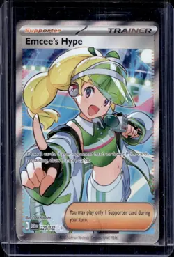 2025 Pokemon Destined Rivals Emcee's Hype #220/182 - Image 1