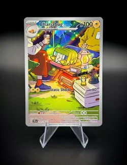 Charjabug - 169/162 Temporal Forces Illustration Rare Pokemon - NM/MINT - Image 1