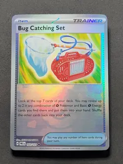 Bug Catching Set 102/131 Poke Ball Pattern Prismatic Evolutions Pokemon TCG - Image 1