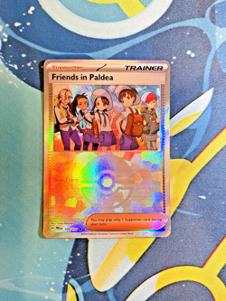 FRIENDS IN PALDEA 109/131 PRISMATIC EVOLUTIONS POKEMON (POKE BALL HOLO, NM) - Image 1