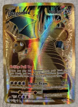 Pokemon 2016 Evolutions Dragonite EX 106 Full Art 106 NM or Better - Image 3