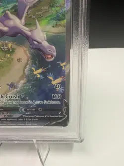 2022 Pokemon SWSH FA/Aerodactyl v Lost Origin #180 PSA 10 Gem Mint - Image 5