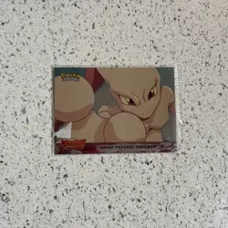 SEALED 1999 Pokemon: Mewtwo Strikes Back Movie Promo Super Psychic Pokemon #1! - Image 1