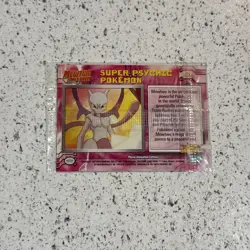 SEALED 1999 Pokemon: Mewtwo Strikes Back Movie Promo Super Psychic Pokemon #1! - Image 2