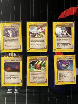 Pokemon E Series Trainer Card Lot - Expedition, Aquapolis, Skyridge (2002-2003) - Image 1
