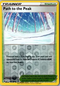 Path to the Peak 148/198 Uncommon SWSH06: Chilling Reign LP Pokemon Card - Image 1