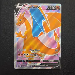 Pokemon Charizard V SWSH050 SWSH: Sword & Shield Promo Holo English Card - Image 1