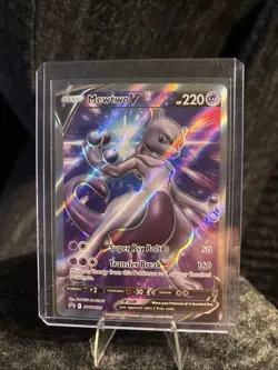 Pokemon TCG Mewtwo v SWSH229 Black Star Promo - Near Mint (NM) - Image 1