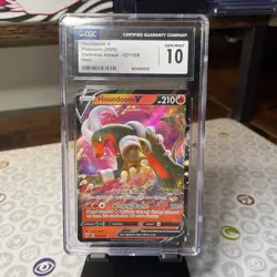 Houndoom V 021/189 CGC GEM MINT 10 Pokemon TCG Darkness Ablaze - Image 1