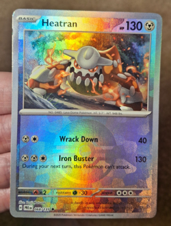 2025 POKEMON SV PRISMATIC EVOLUTIONS SET HEATRAN MASTER BALL REV HOLO 068/131 - Image 1