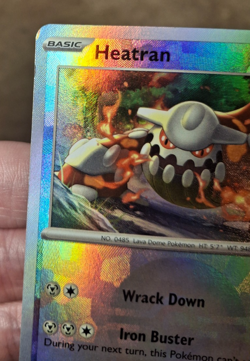 2025 POKEMON SV PRISMATIC EVOLUTIONS SET HEATRAN MASTER BALL REV HOLO 068/131 - Image 2
