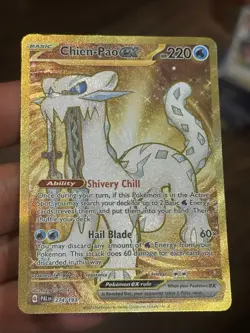 Chien-Pao EX - 274/193 - S&V Paldea Evolved - 2023 Pokemon - NM - Image 1