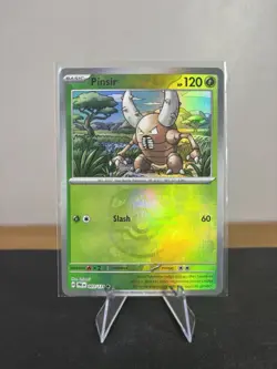 Pokemon Prismatic Evolutions Pinsir 003/131 (Masterball Pattern) Holo NM - Image 1