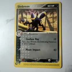 2003 Pokemon TCG E-Series Umbreon 24/100 EX Sandstorm Non-holo NM/LP - Image 1