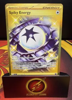Pokemon TCG SV09: Journey Together Spiky Energy #190/159 Secret Rare NM - Image 1