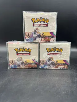 Pokemon Sword & Shield Paldea Evolved Booster Boxes Sealed w/ Plastic Case - Image 1
