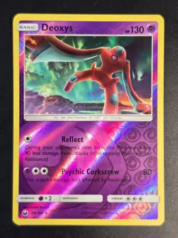 Deoxys 68/168 Sm-Celestial Storm Reverse Holo LP Pokemon TCG Ships FAST - Image 1