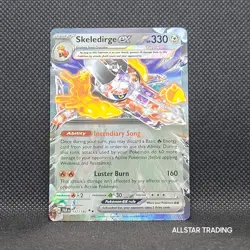 Skeledirge EX 137/182 Pokemon Paradox Rift - Pokemon Scarlet Violet Holo Rare - Image 2
