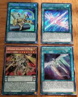 YU-Gi-Oh Secret Rare Lot Of (3) Cards & Stardust Illumination- Mint Condition - Image 1