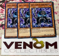 3x (VLP) - Ceruli, Guru of Dark World - SR13-EN015 - Common - 1st Edition YuGiOh - Image 1