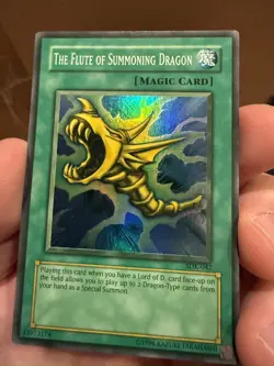 Yu-Gi-Oh! - The Flute of Summoning Dragon - SDK-042 - Ink Faded ( Misprint ) - Image 3