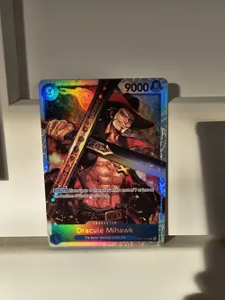 Dracule Mihawk OP01-070 SR Foil One Piece Premium Booster -The Best- English NM - Image 1