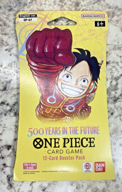 One Piece OP-07 500 Years in the Future Sleeved Booster Pack, English - Image 4