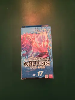 ONE PIECE TCG: Donquixote Doflamingo STARTER DECK (ST-17) New/Sealed English PRB - Image 1