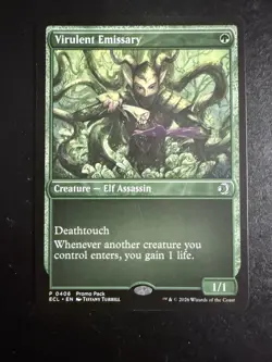 MTG Promo Pack: Lorwyn Eclipsed Virulent Emissary Non-foil - Image 1