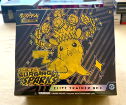 Pokemon TCG Surging Sparks ETB Elite Trainer Box - New & Factory Sealed - Image 1