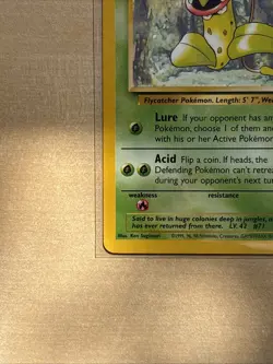 Pokemon TCG Victreebel 30/64 Jungle Set Non-Holo Rare, Unlimited LP - Image 5