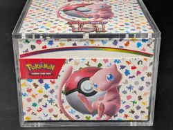 Pokemon 151 SV3.5 Booster Bundle Display Factory Sealed Case W/Acrylic Case - Image 5