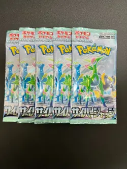 [Sealed] Cyber Judge Pokemon Card Booster Pack Sv5M Japanese 5 Packs - Image 2