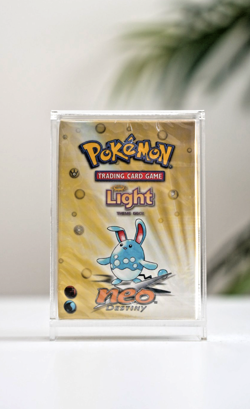 Pokemon Neo Destiny Light Theme Deck - Factory Sealed with Display Case - Image 1