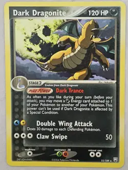 Dark Dragonite 15/109 Holo (LP) - Team Rocket Returns Pokemon TCG - Image 1