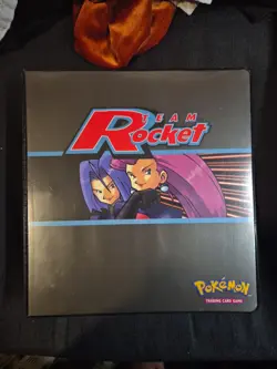 Pokemon TCG Team Rocket Binder Folder WOTC Rare EXCELLENT Condition Vintage (R) - Image 1