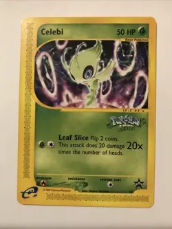 Pokemon Celebi 50 Promo WOTC NM Near Mint - Image 1