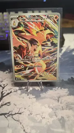 Pokemon TCG Ethans Typhlosion Full Art Card Destined Rivals 190/182 #2 - Image 1