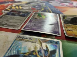 Vintage Pokemon Card Lot Holo Fire Skarmory Empoleon Flygon Donphan - Image 3