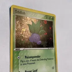 Oddish Pokemon TCG 68/101 Hidden Legends Reverse Holo Card - Image 3