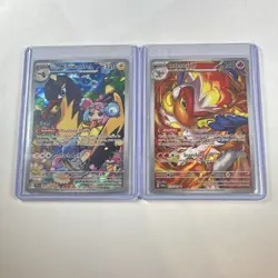 Pokemon TCG Holo Iono's Kilowattrel 163/159 & Infernape 173/167 English Card Lot - Image 1