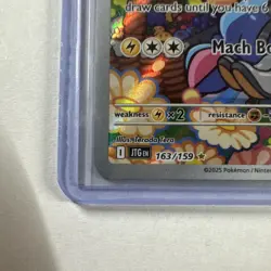 Pokemon TCG Holo Iono's Kilowattrel 163/159 & Infernape 173/167 English Card Lot - Image 5