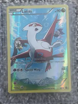 Pokemon Latias Full Art Promo Holo XY78 XY Basic HP90 English Dragon Card - Image 1